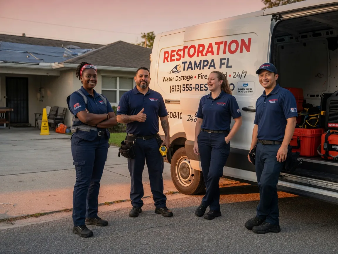 Water Damage Restoration company in Neopit, WI